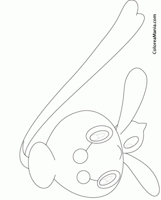 phione coloring pages for children pokemon