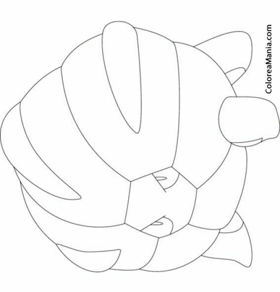 shelgon coloring page pokemon