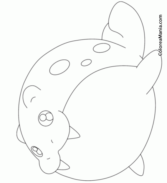 printable coloring pages spheal pokemon