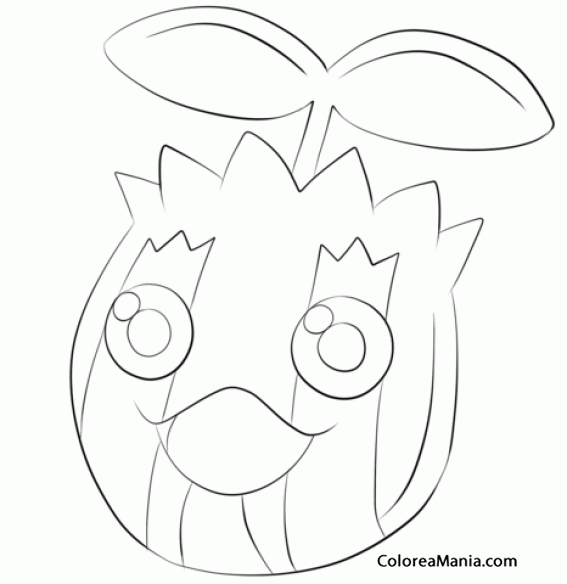 sunkern coloring page hard pokemon