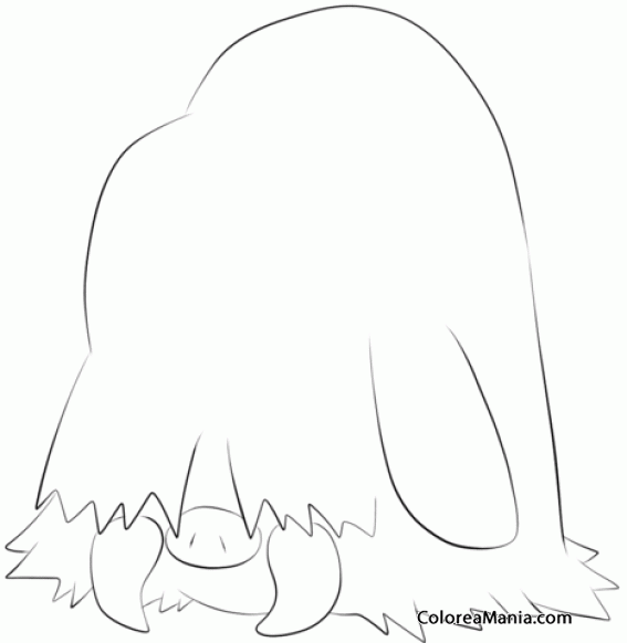 piloswine coloring pages pokemon