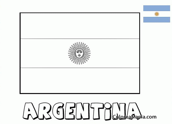 Actualizar M S De Dibujos Para Colorear Bandera Argentina Camera Edu Vn